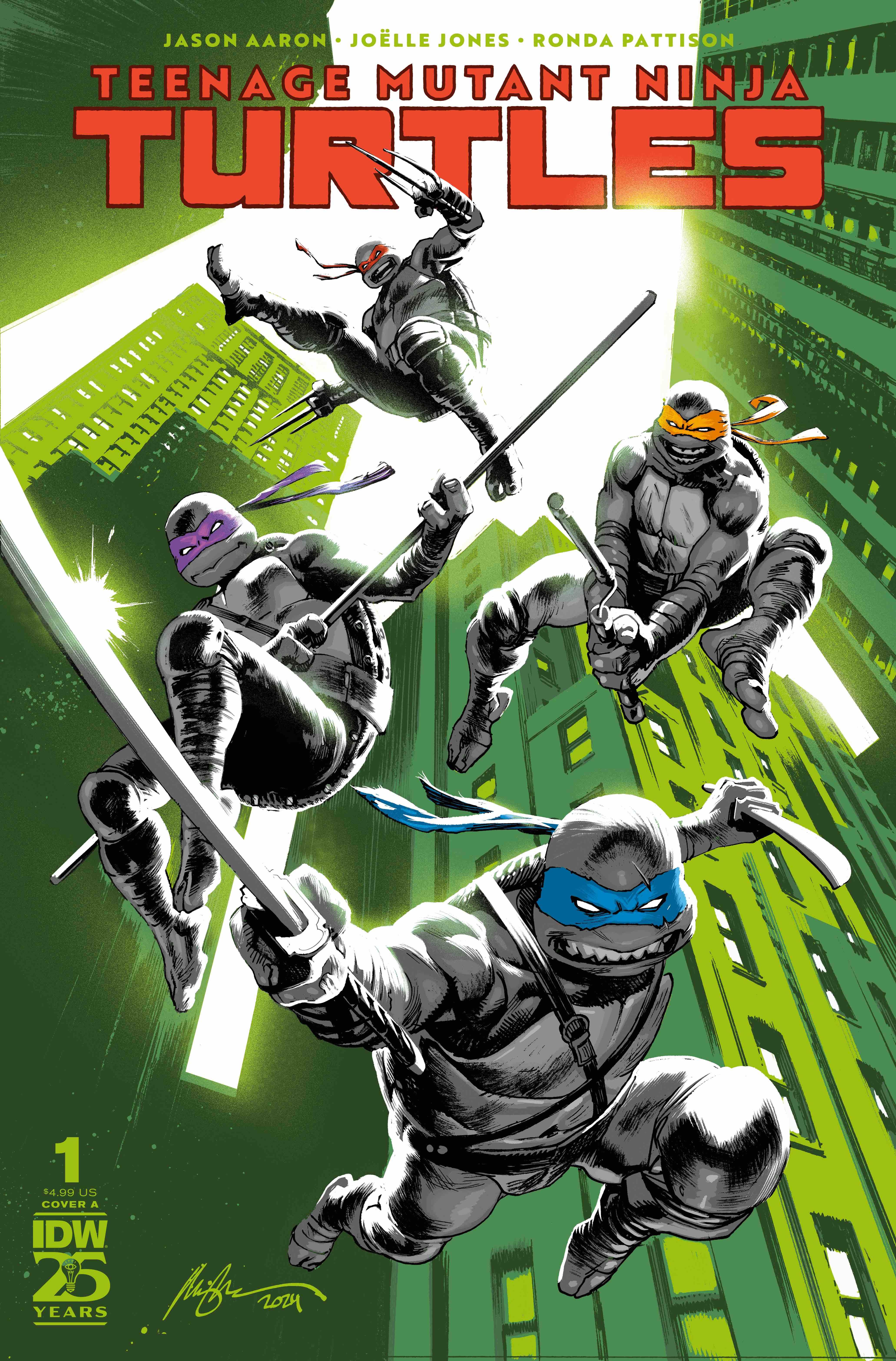 First Look: The Teenage Mutant Ninja Turtles Leap Back into Action in New Series