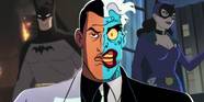 Batman Two Face Cartoon Batman Two Face Cartoon