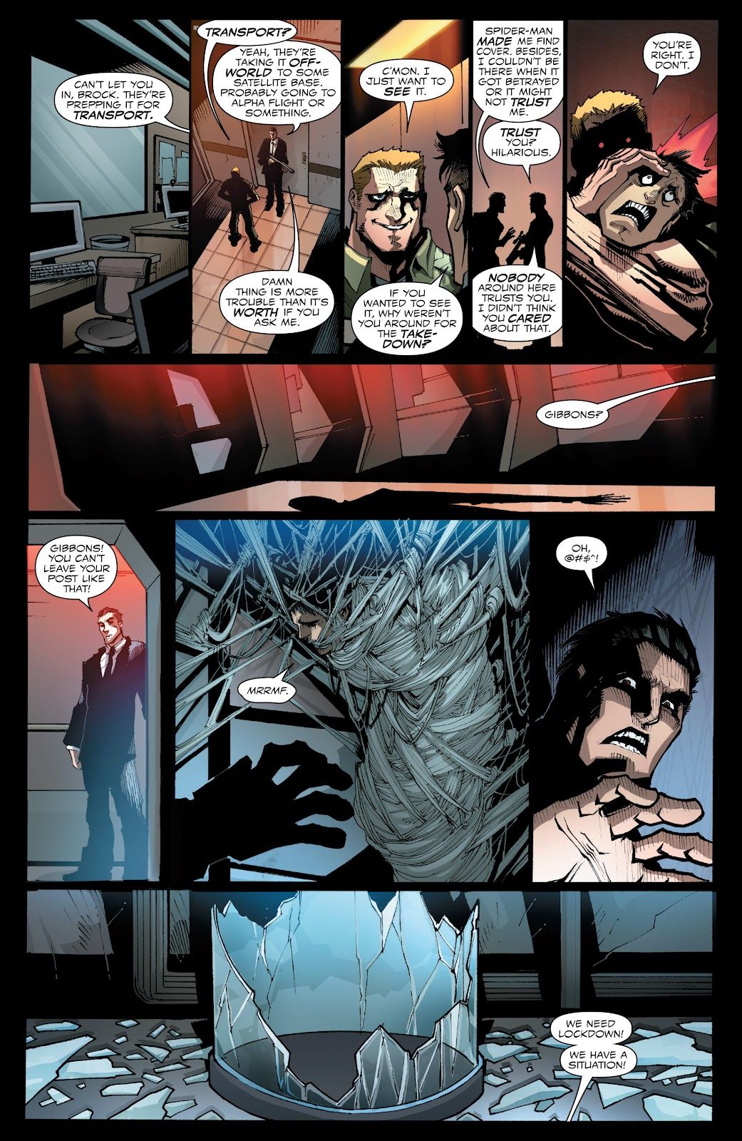 Пять раз симбиот Веном пытался восстановить связь с Человеком-пауком