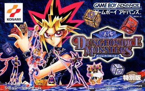 Yu-Gi-Oh! A capa de Dungeon Dice Monsters mostra Yugi jogando dados