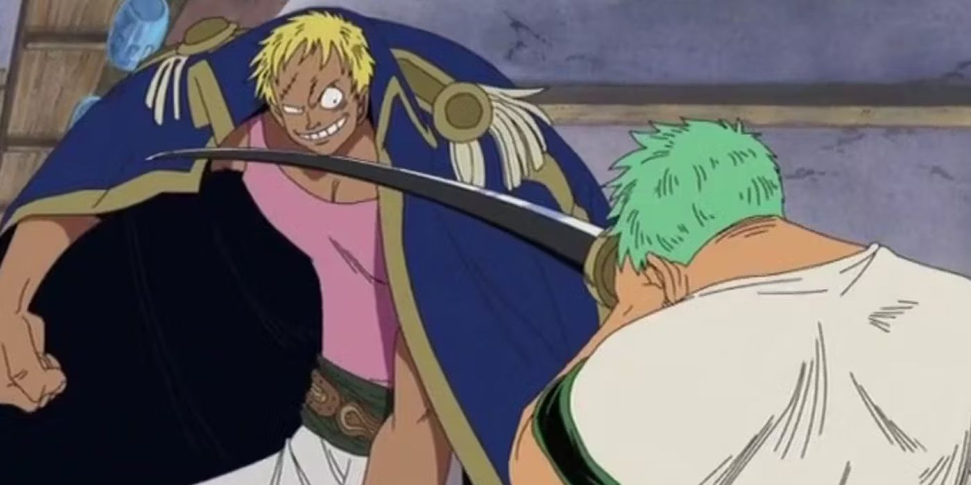 Zoro Doesn't fight back in One Piece