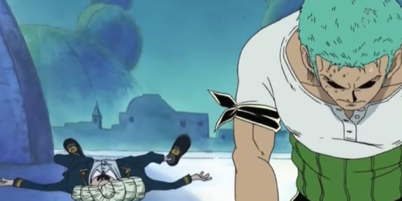 Zoro Wins the Fight in One Piece