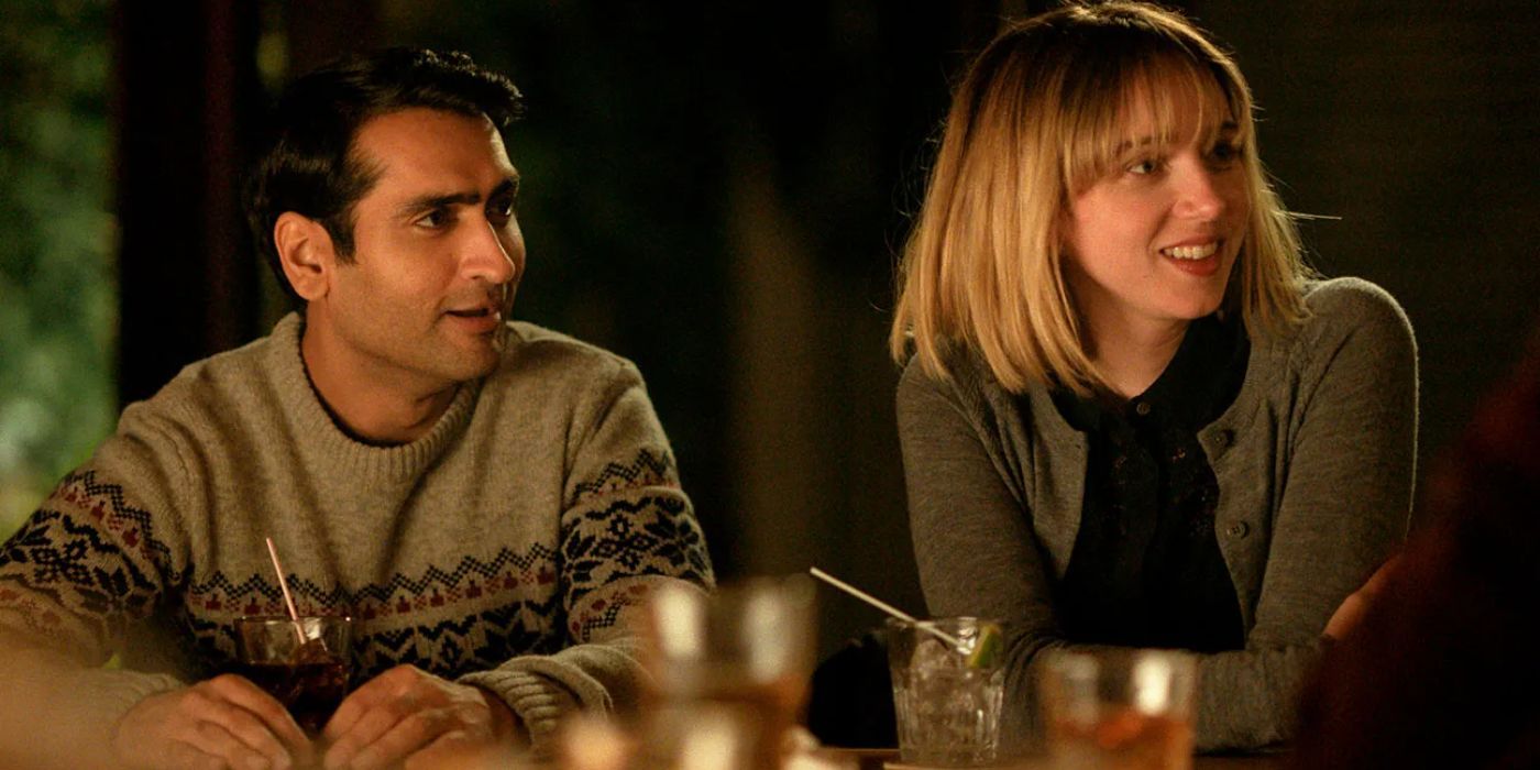 Kumail Nanjiani y Zoe Kazan en El gran enfermo