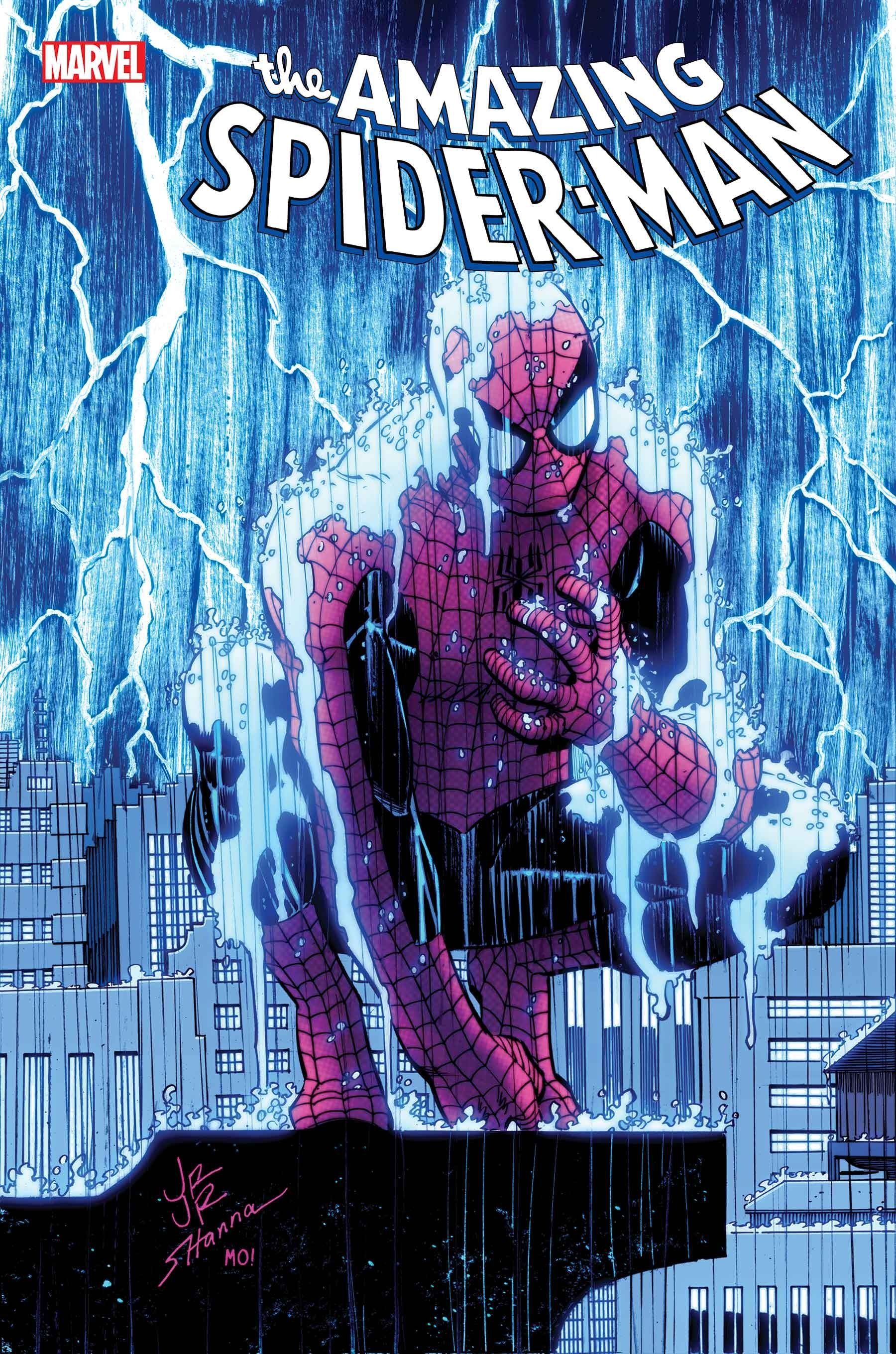 Portada de John Romita Jr para Amazing Spider-Man #58