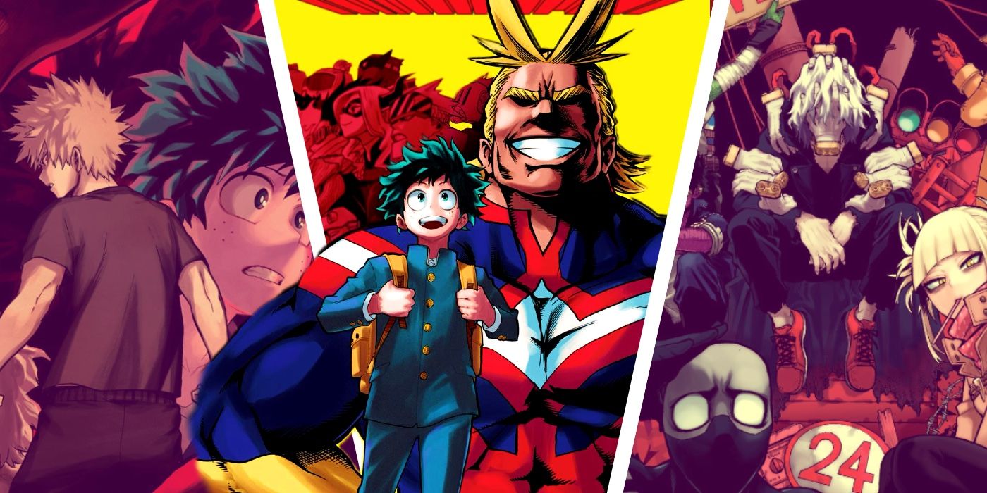 Best MHA Manga Covers as of 2024, Ranked