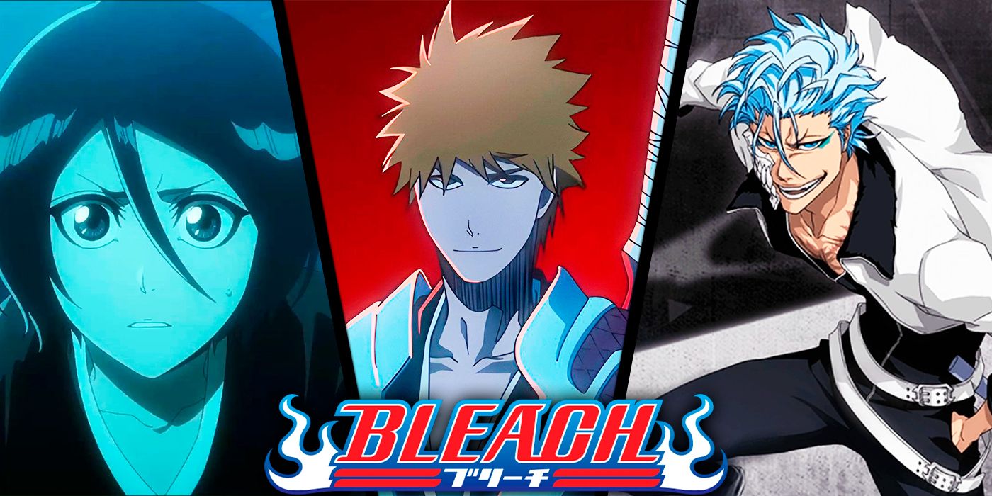 Bleach Ichigo, Grimmjow, Rukia