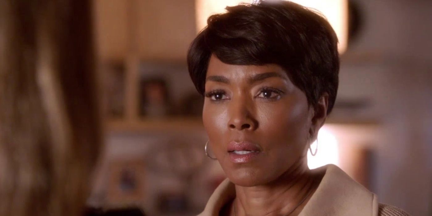 Angela Bassett looks surprised as Athena Grant in 9-1-1