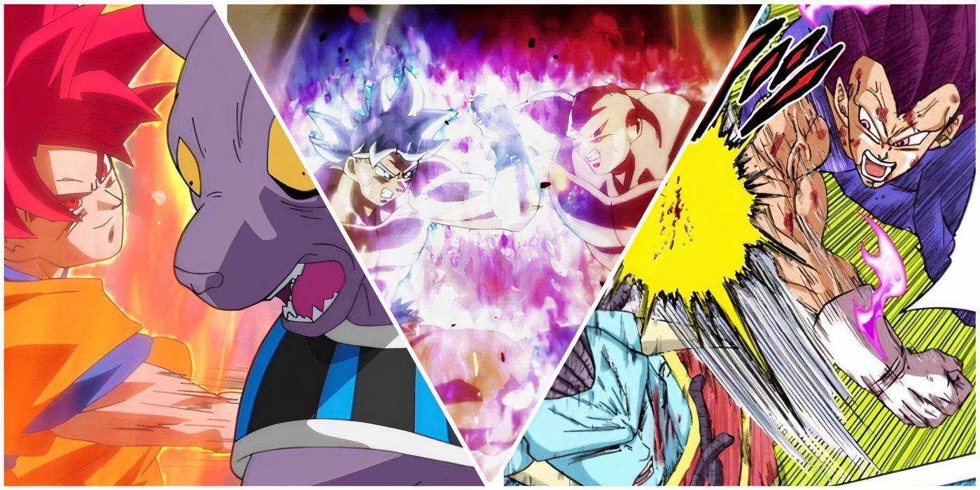 Ranking The Best Fight From Every Dragon Ball Super Saga