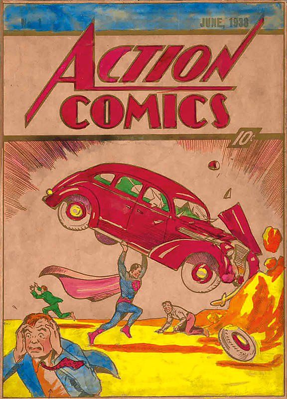 Un primer vistazo al colorido de Action Comics #1