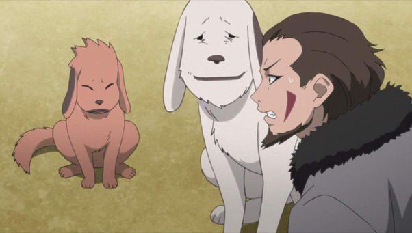 Akamaru's Canine Antics Command Attention in These Naruto Moments