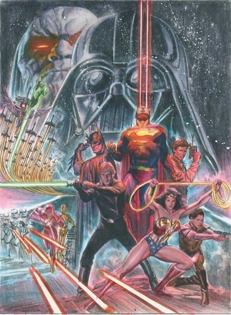 Star Wars: Did Superman Almost Fight Darth Vader?!