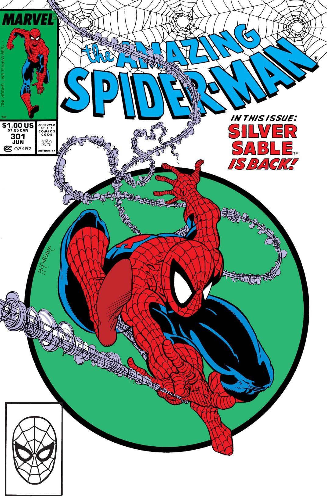 La portada de Amazing Spider-Man #301