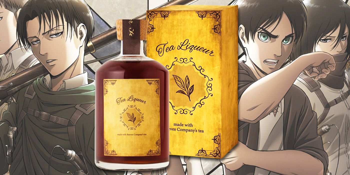 Attack on Titan official Black Tea-Style Liqueur by 'Reeves and Co.' (Kurand)