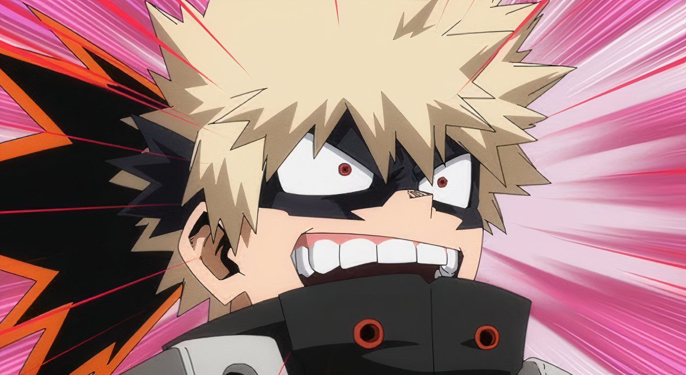 Las mejores frases de Bakugo en My Hero Academia