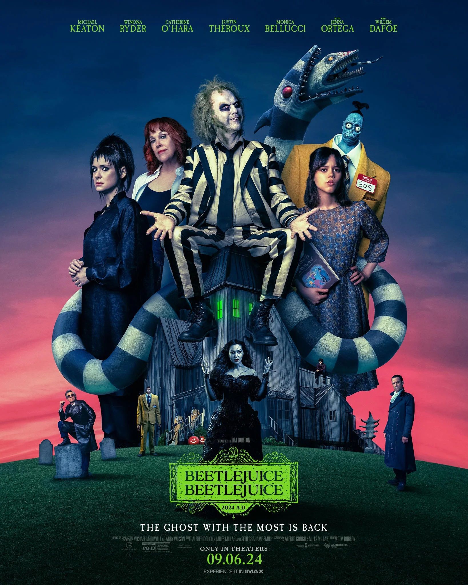 Beetlejuice 2 Recreates Original Movie's Poster With New and Returning Characters