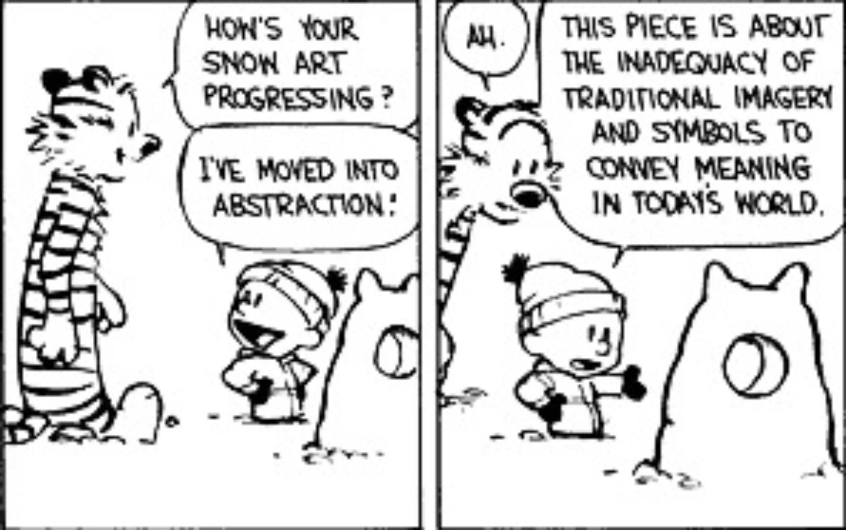 20 Best Calvin And Hobbes Snowman Comic Strips