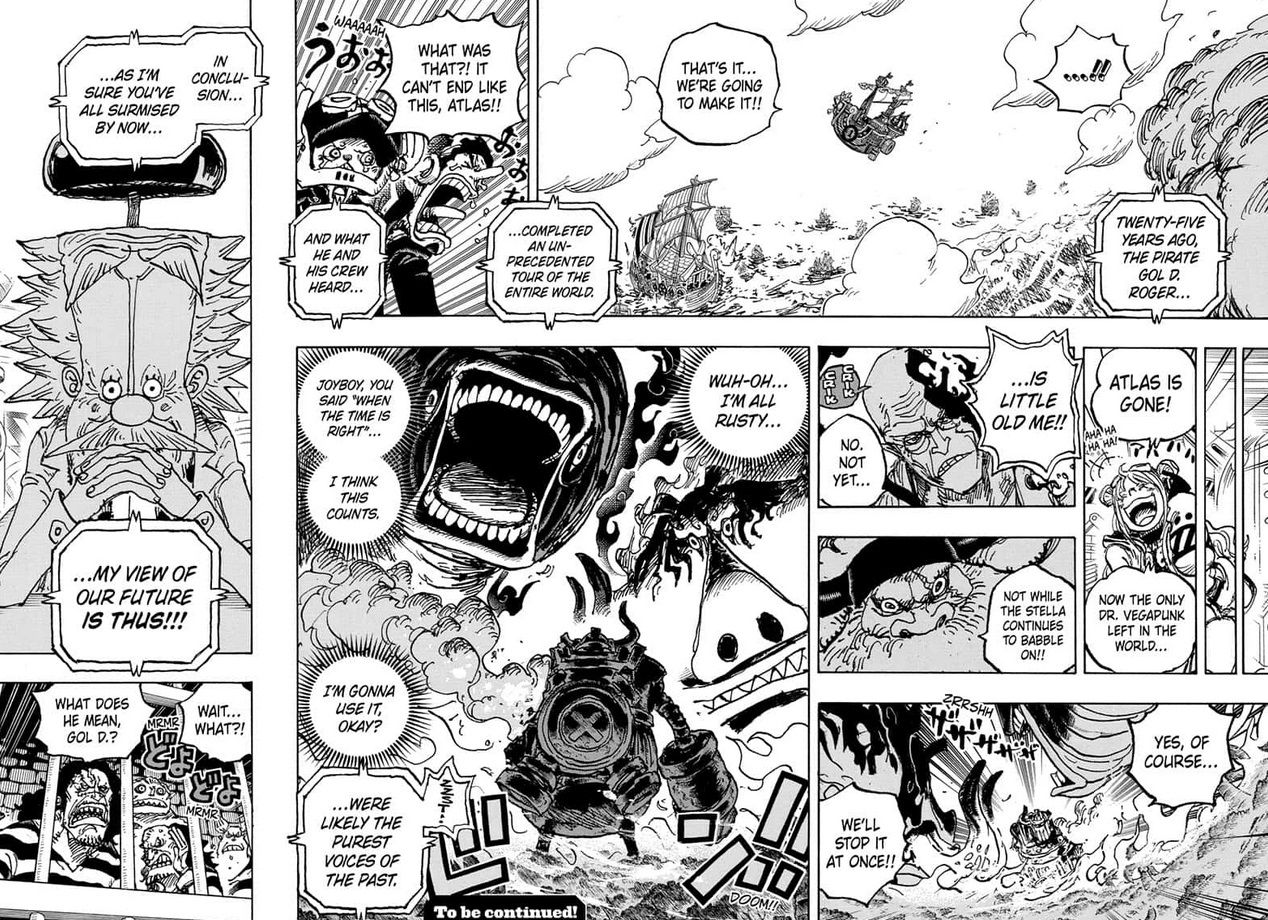 One Piece Глава 1120 Наконец-то предлагает настоящий намек на то, что это за сокровище One Piece