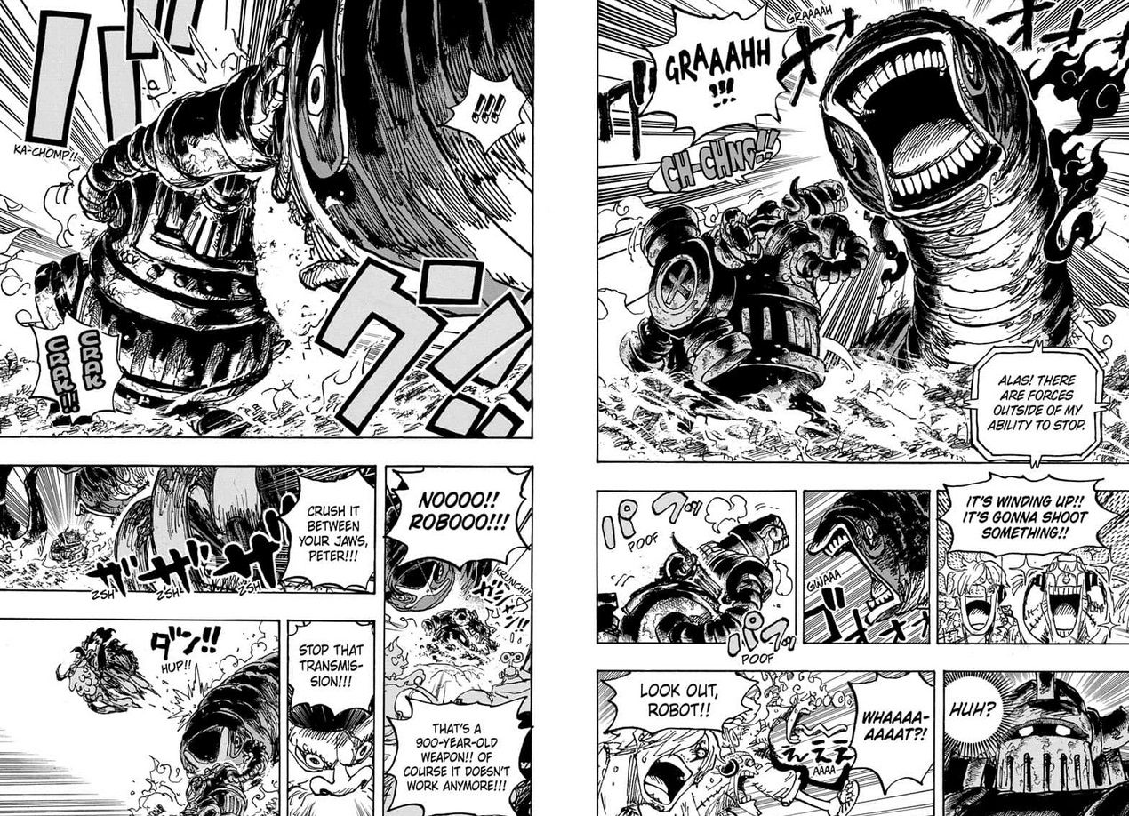 One Piece Глава 1120 Наконец-то предлагает настоящий намек на то, что это за сокровище One Piece