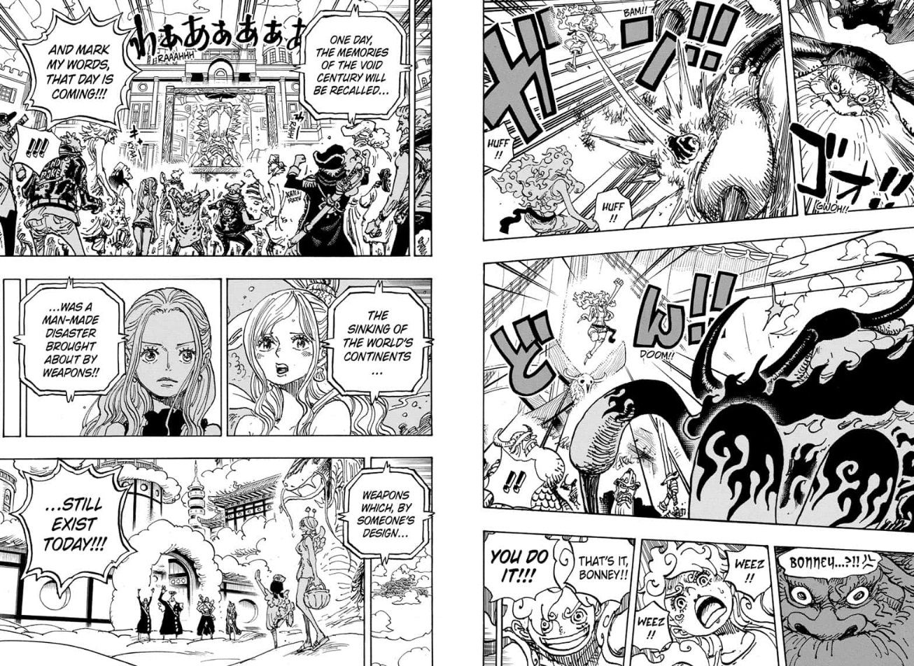 Обзор One Piece Глава 1121: Действие манги наконец-то накаляется