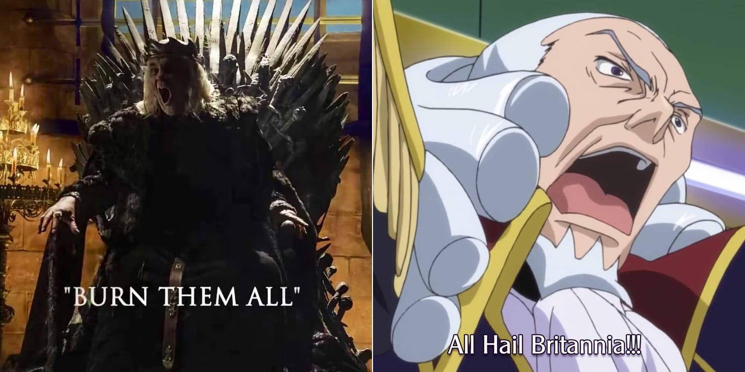 Here's Why Code Geass and Game of Thrones are the Same Show