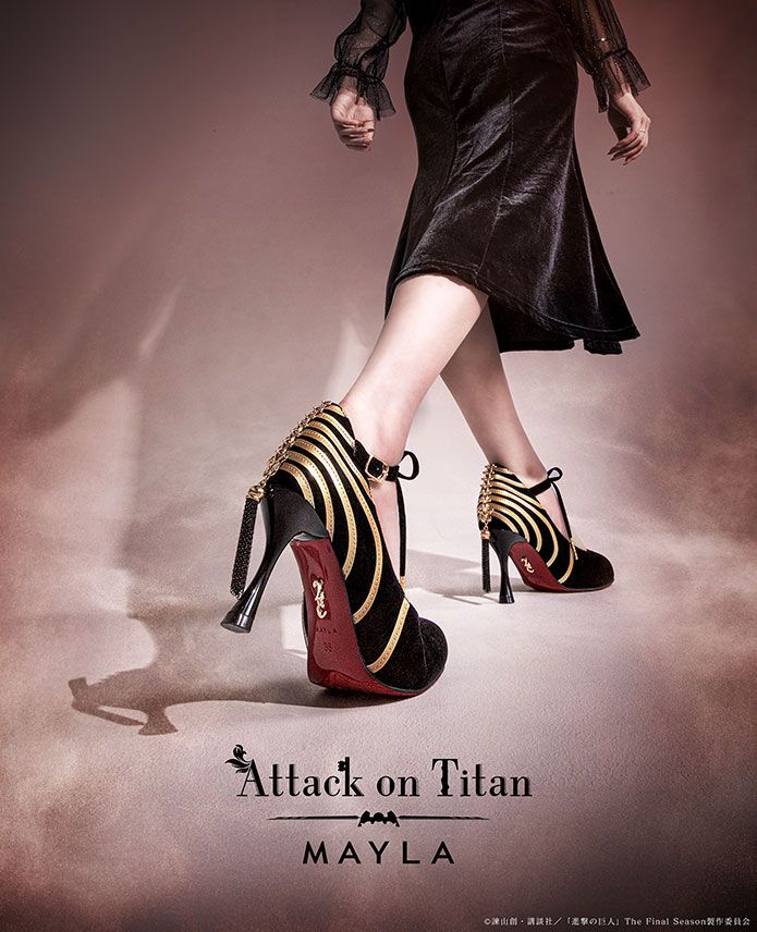 Attack on Titan's New 'The Rumbling' High-Heel Shoes Get International Release