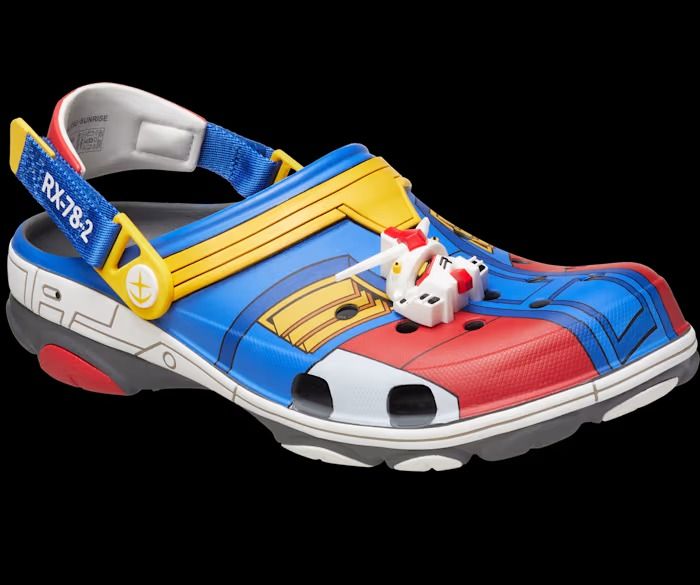 Crocs Releases New Gundam Clogs Inspired by Anime's RX-78-2 Mecha