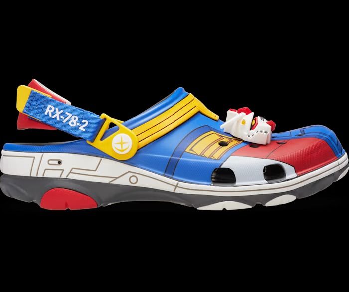 Crocs Releases New Gundam Clogs Inspired by Anime's RX-78-2 Mecha