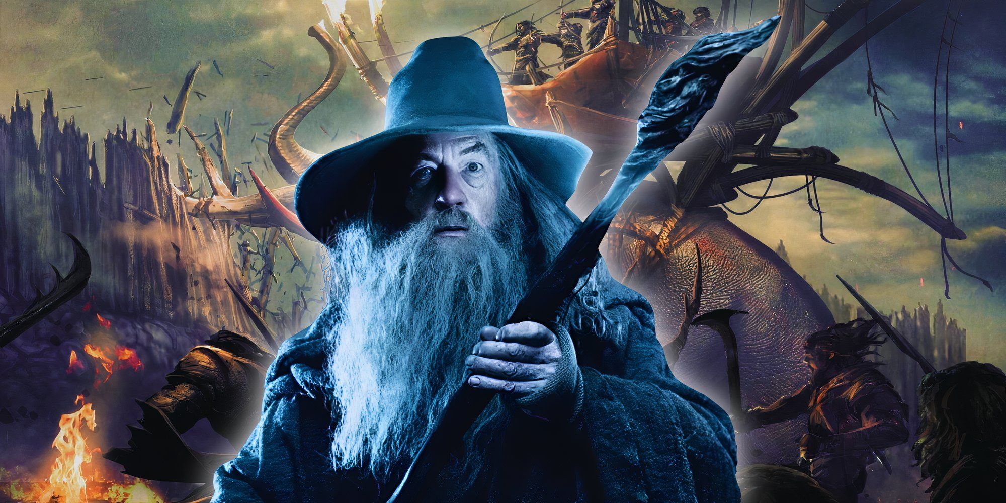 Where is Gandalf During War of the Rohirrim?