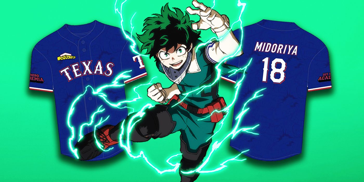 My Hero Academia Night Announced at Texas Rangers Stadium in September