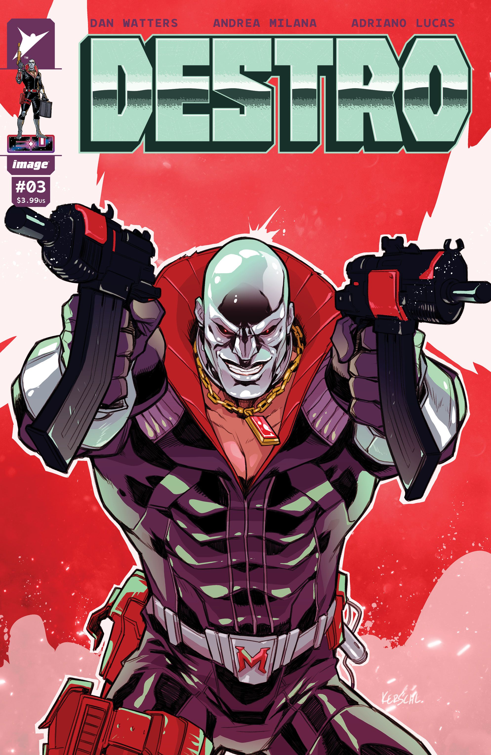 Destro First Look Sees the G.I. Joe Villain Battle a Mysterious New Foe