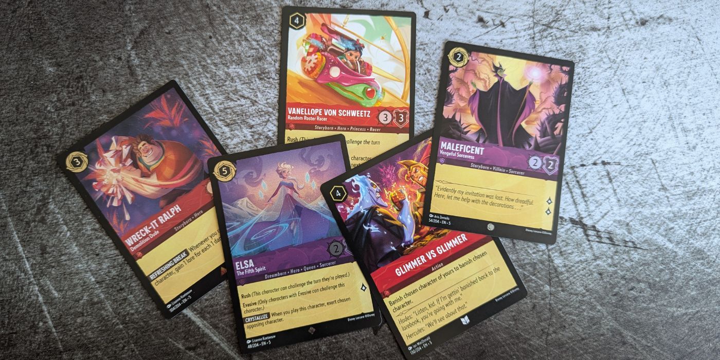 Inside The Disney Lorcana Shimmering Skies Starter Decks