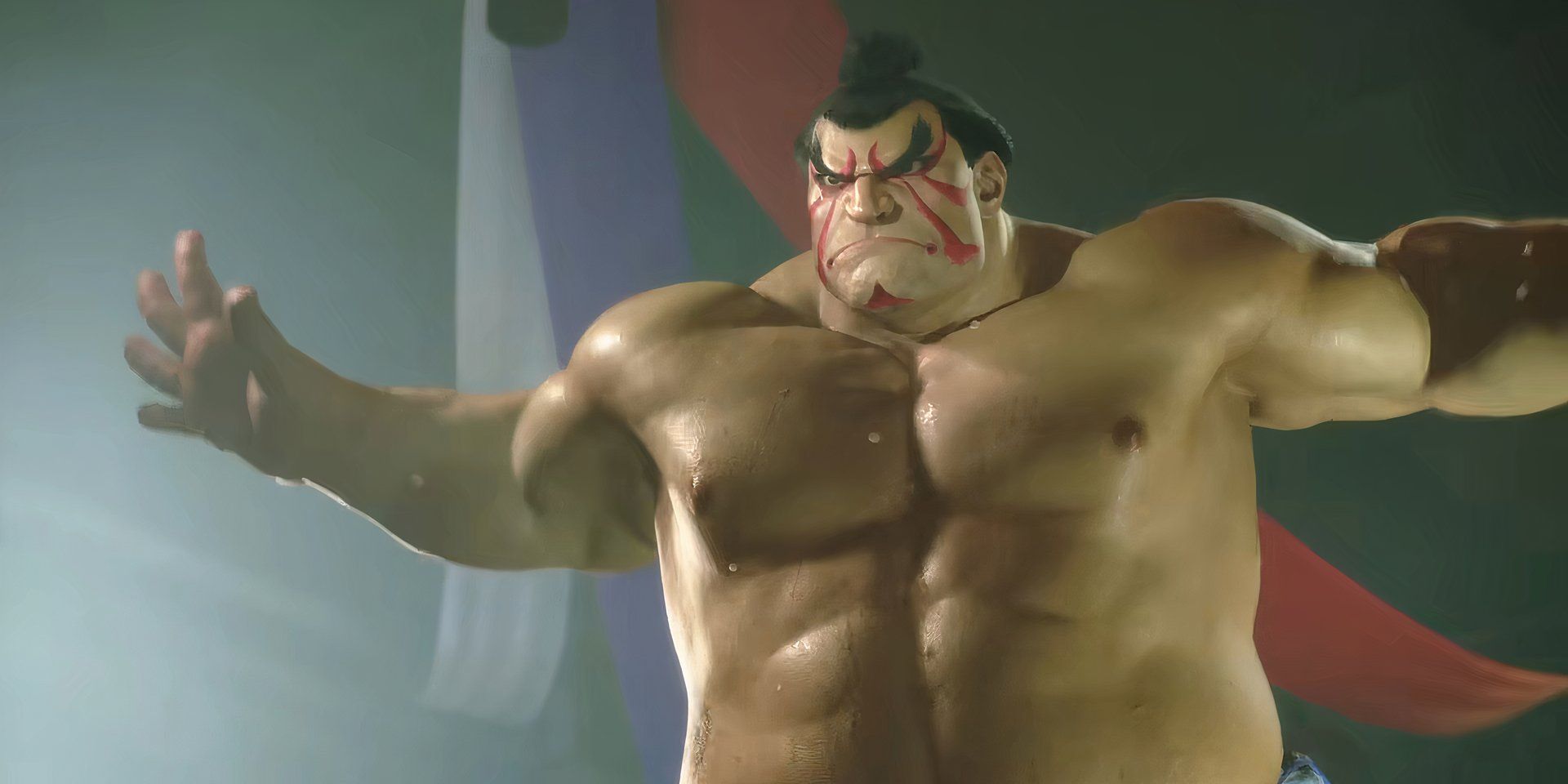 E. Honda vestindo seu traje clássico em Street Fighter 6.