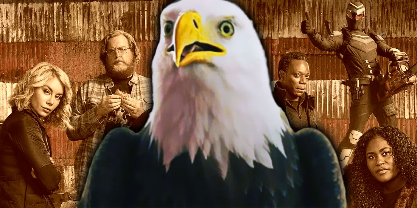 Eagly with a peacemaker background