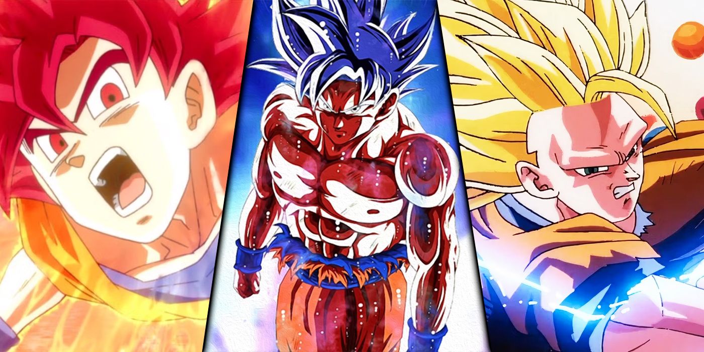 All of Goku's Forms, Ranked From Weakest to Strongest