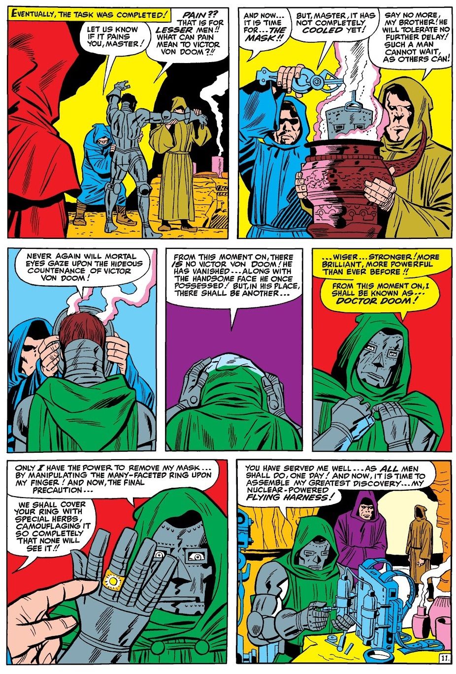 Doctor Doom's Origins Were First Revealed Sixty Years Ago