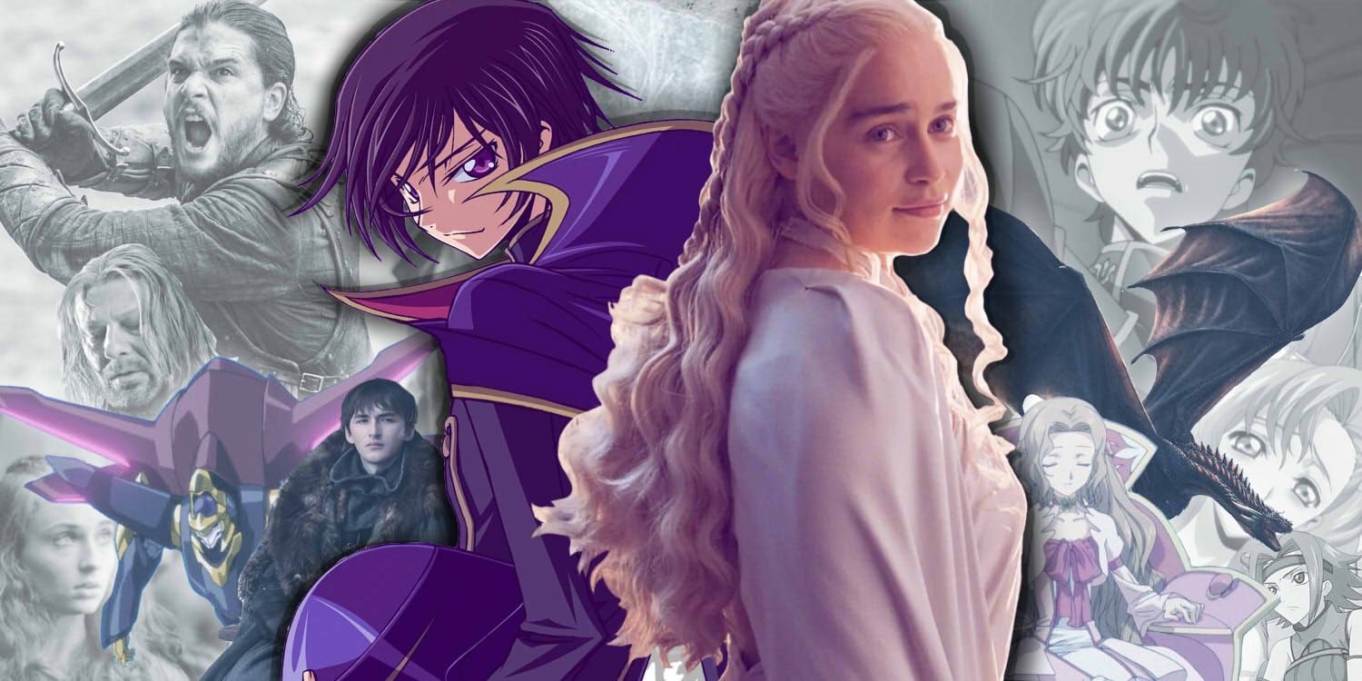 Here's Why Code Geass and Game of Thrones are the Same Show