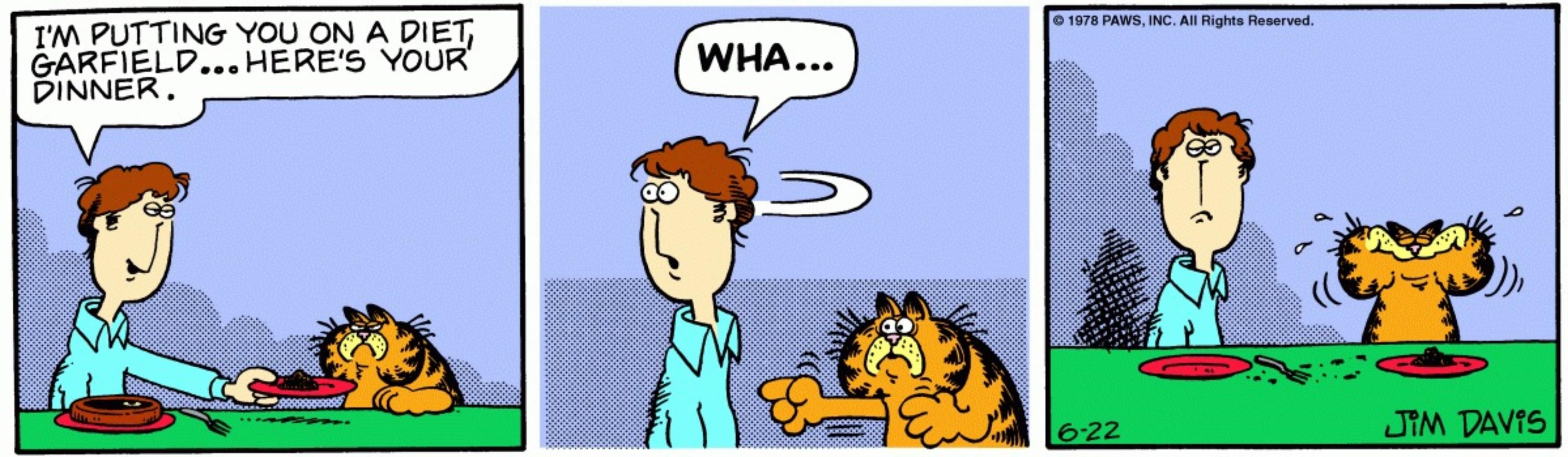 This Rare Garfield Comic Strip Saved The Strip From Going Under