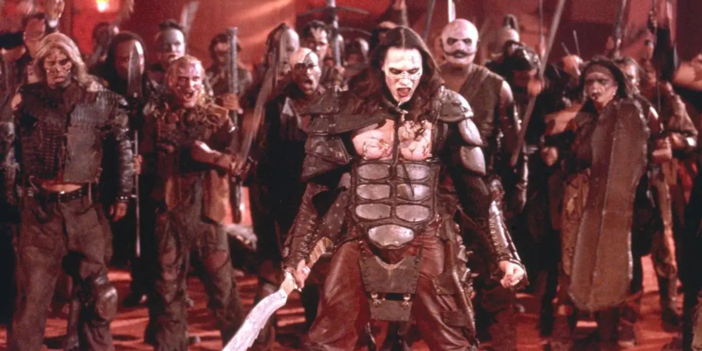 Big Daddy Mars and his army of undead aliens in Ghosts of Mars