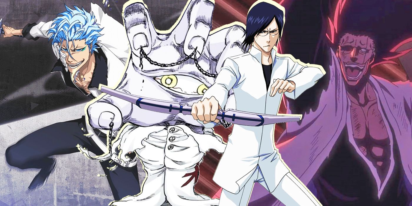 Grimmjow, Pernida Parnkgjas, Uryu Ishida, Kenpachi Zaraki
