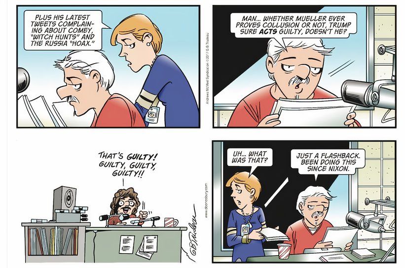 How Garry Trudeau's Doonesbury Defines Itself From Other Comics