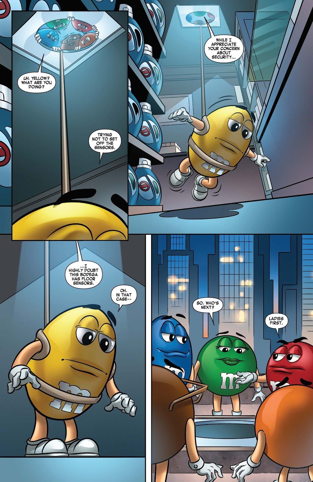 When Marvel Redid Reservoir Dogs With...M&M's?!