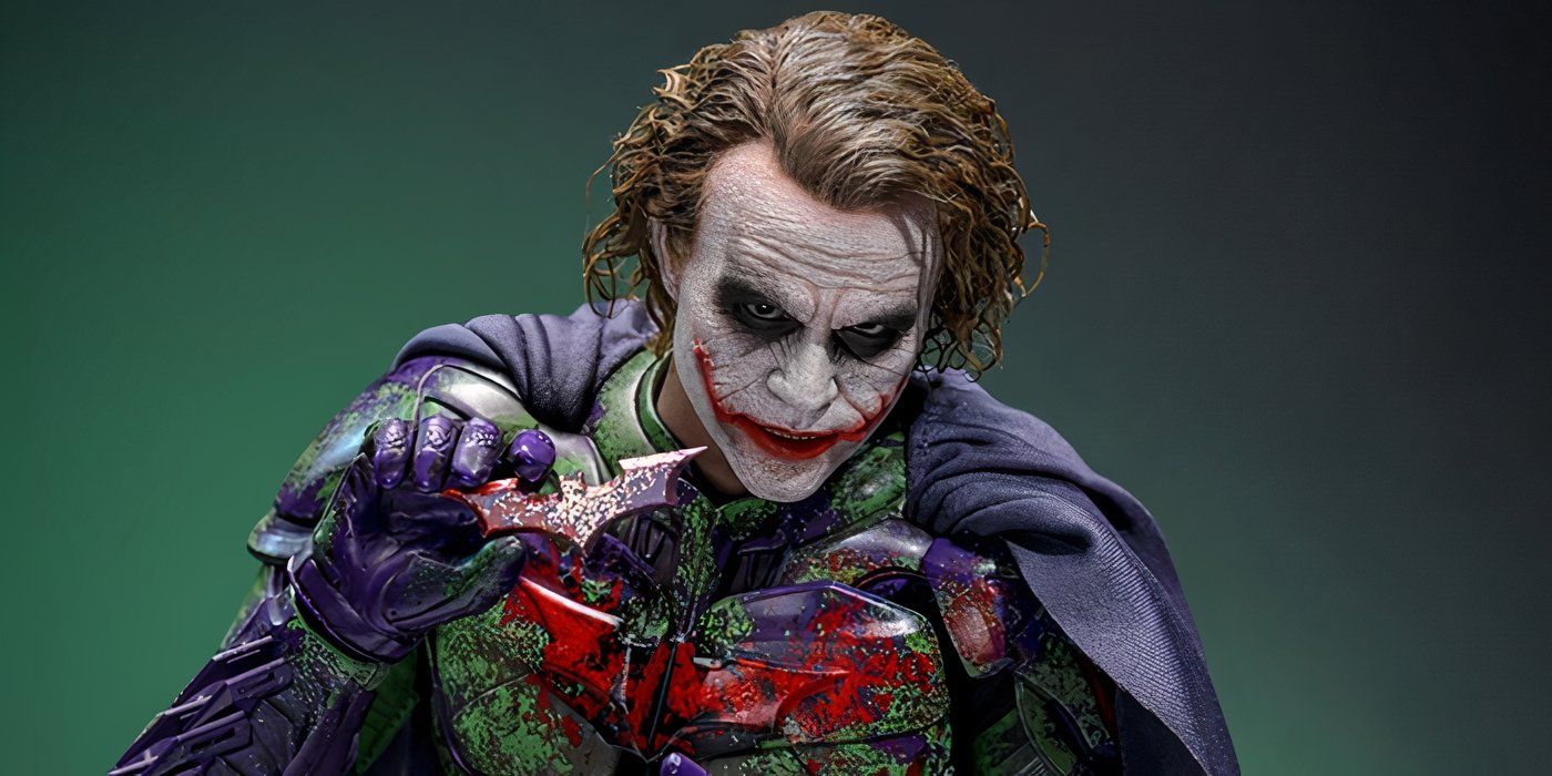 The Dark Knight Figure Puts Heath Ledger's Joker in Batman Imposter Suit