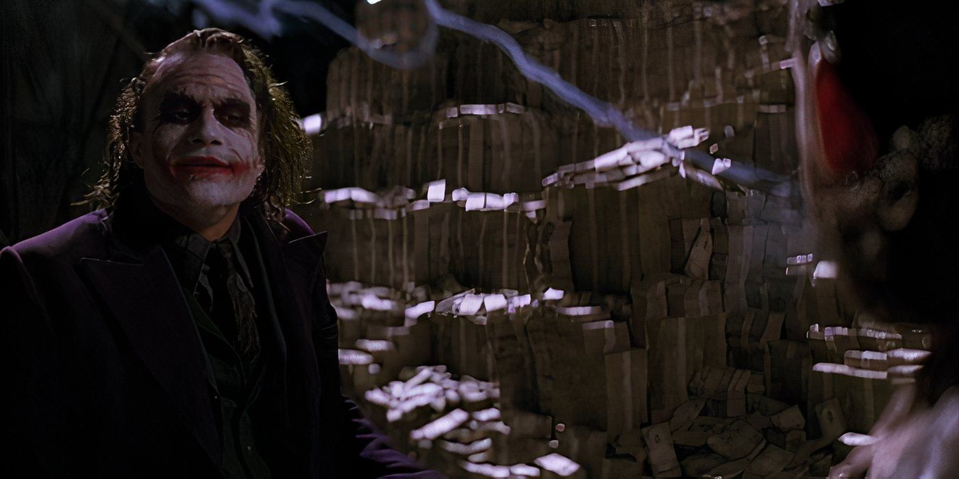 El Joker de Heath Ledger se enfrenta a Chechen en The Dark Knight