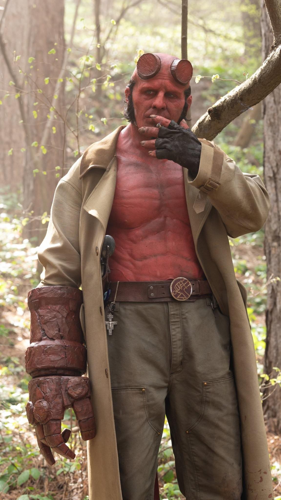 Hellboy The Crooked Man Image Reveals New Look at Jack Kesy's Hellboy