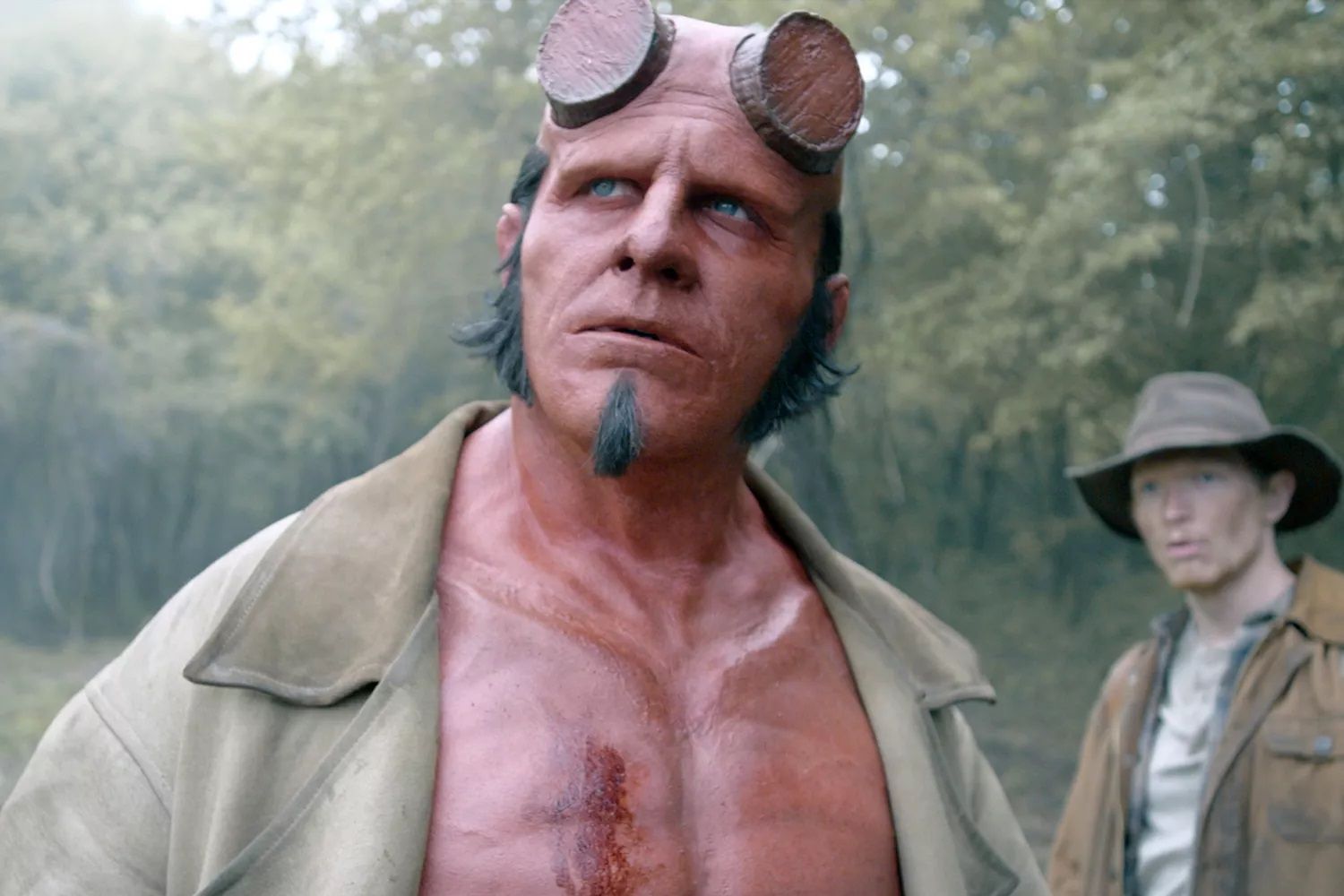 Hellboy: The Crooked Man Image Reveals New Look at Jack Kesy's Hellboy