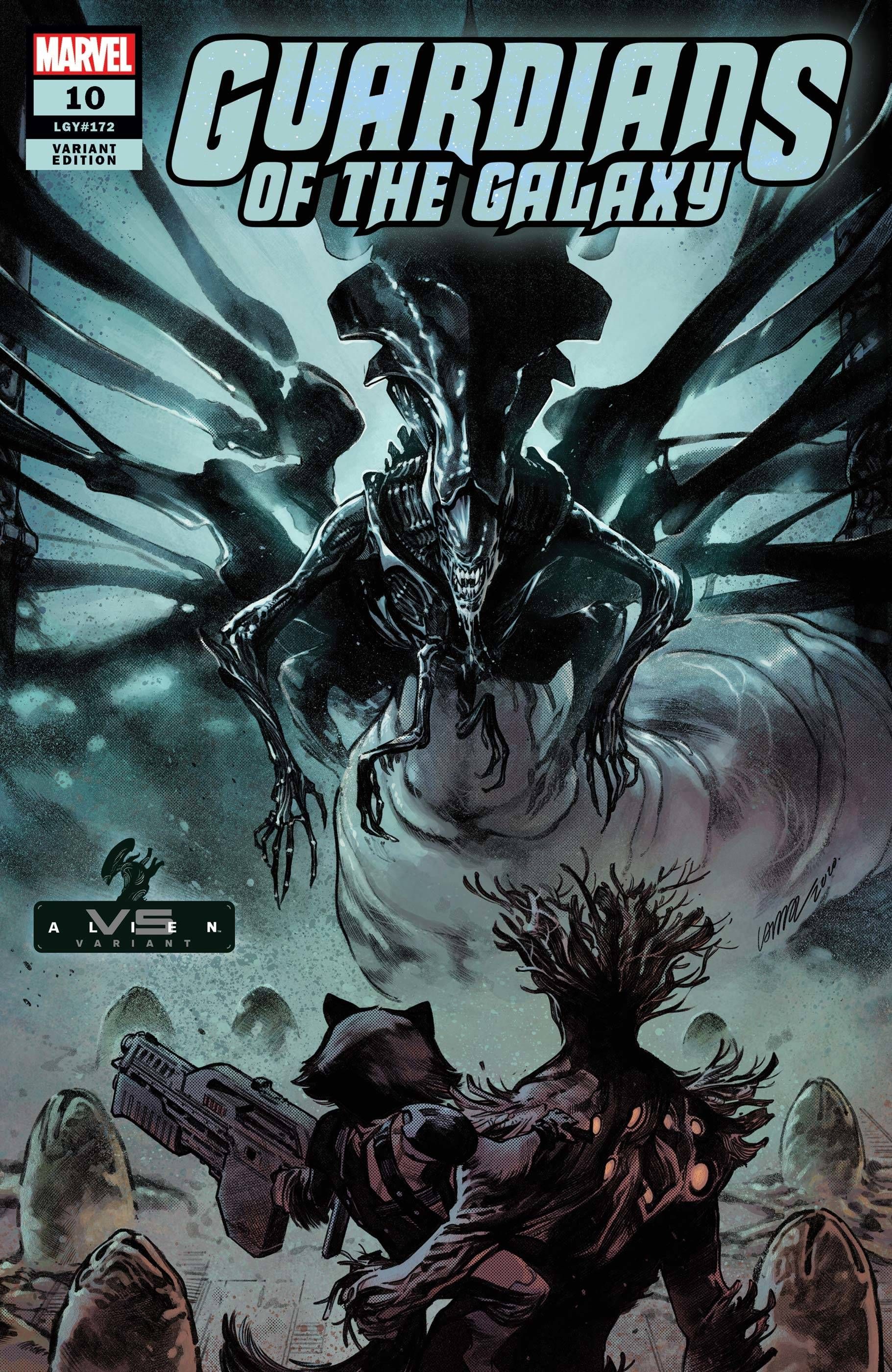 Marvel's 10 Best Comic Covers Featuring Alien's Xenomorphs