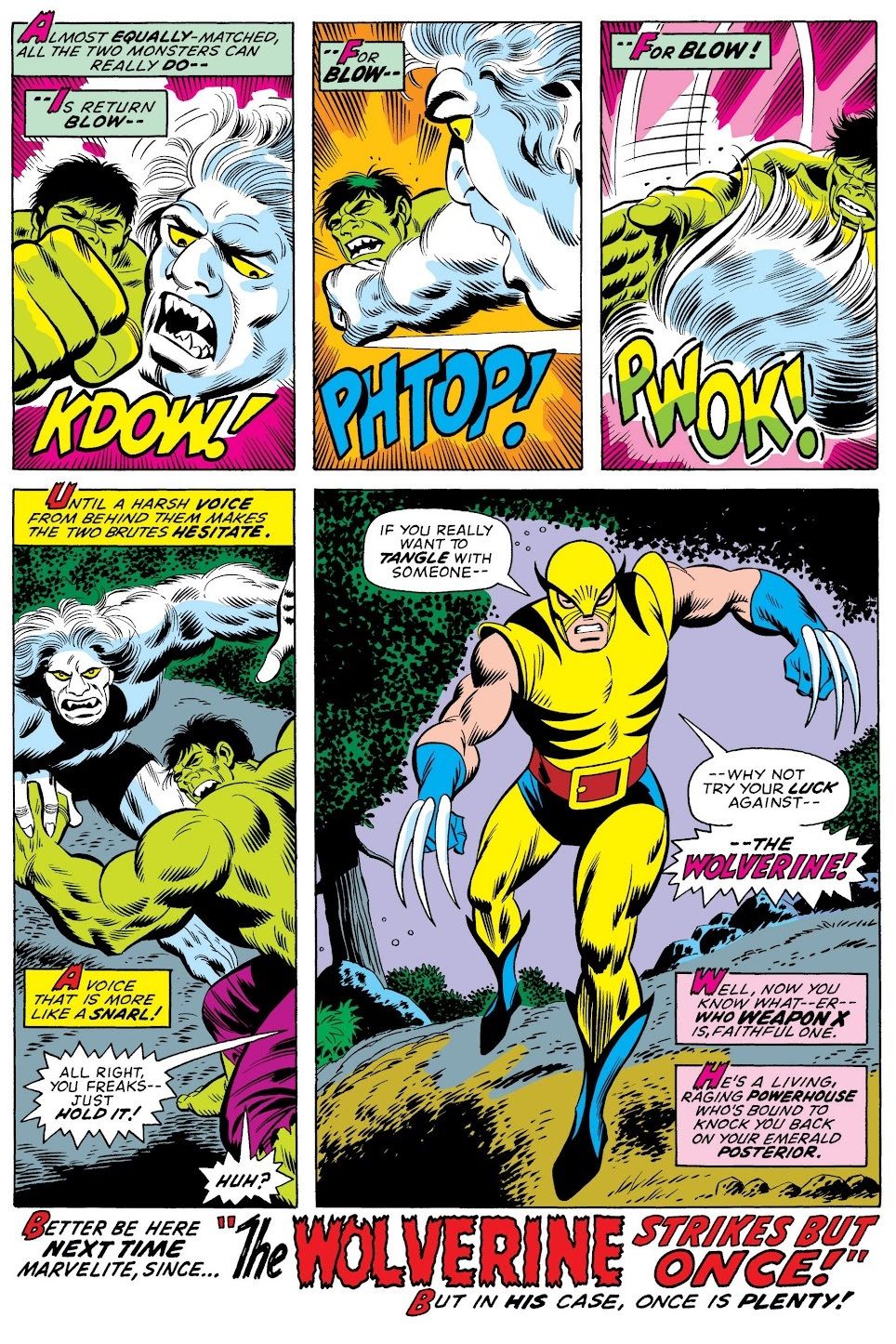 50 Years Ago Today, Wolverine Made His Triumphant Debut