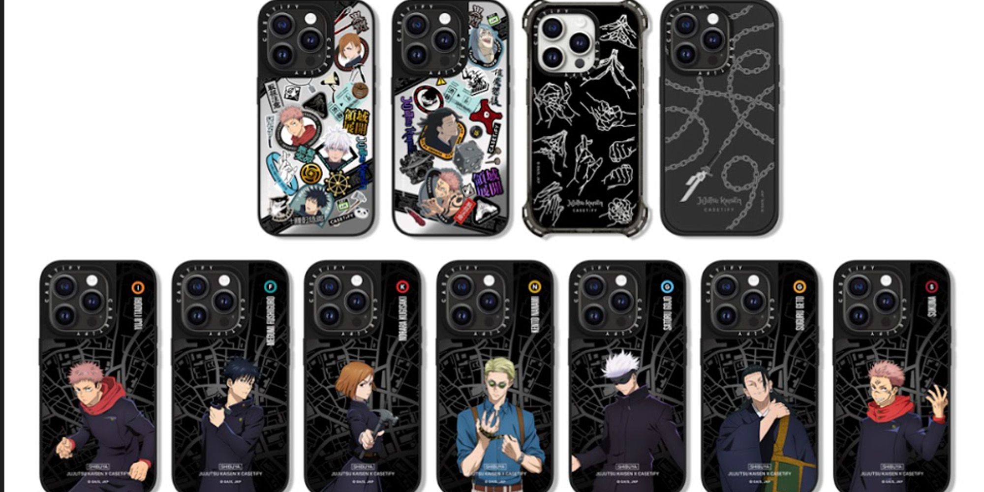 CASETiFY's Expanded Jujutsu Kaisen Line Is Special-Grade