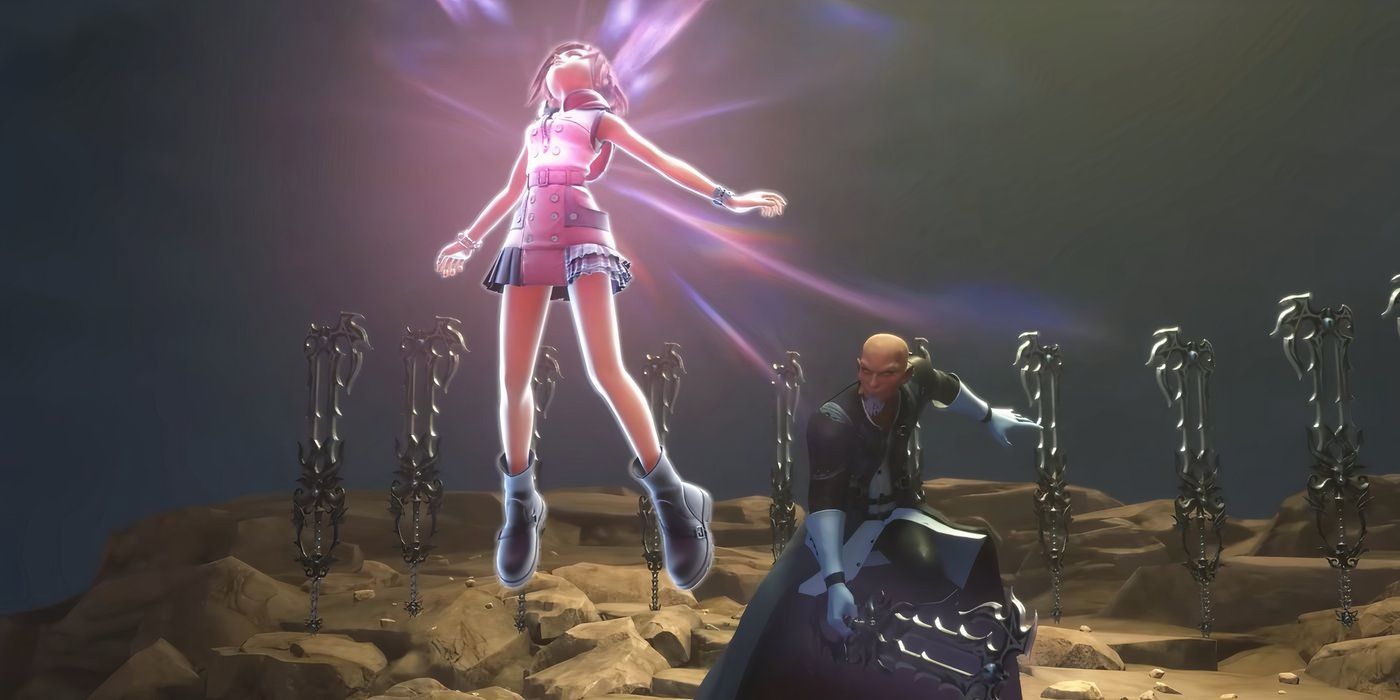 Kairi es asesinada por Xehanort en Kingdom Hearts 3