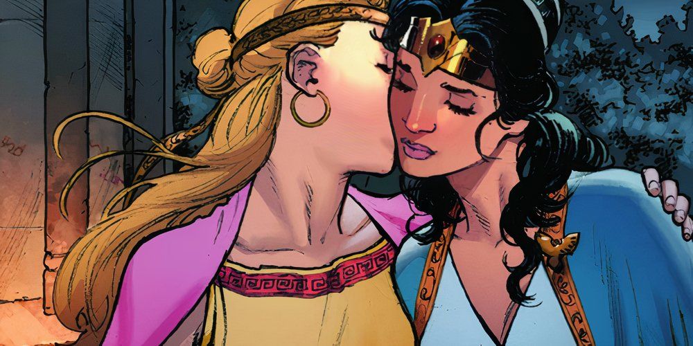 Anime Lesbian Porn Wonder Woman - Wonder Woman: All Of Her Loves Interests In The Comics, Ranked